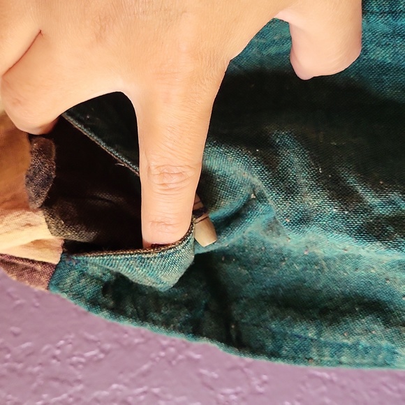 Patchwork Hippie Ankle Pants - Picture 8 of 12